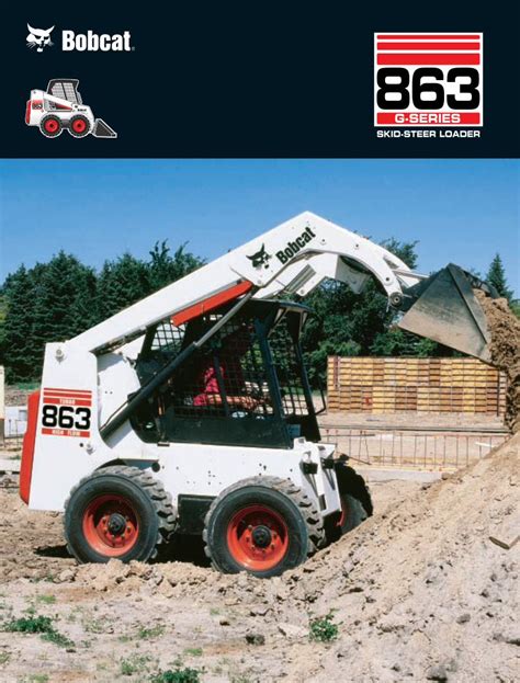 bobcat 863 skid steer tires|bobcat 863 specs sheet.